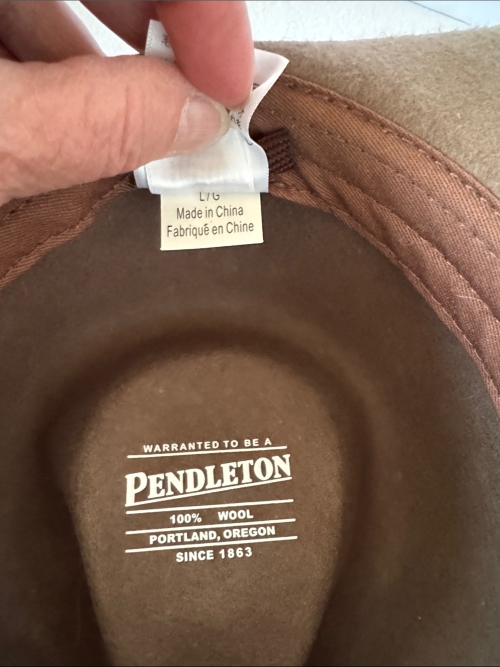 Pendleton Outback Hat—LIKE NEW - Picture 11 of 16